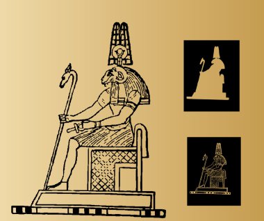 Mısır anıt - ammon