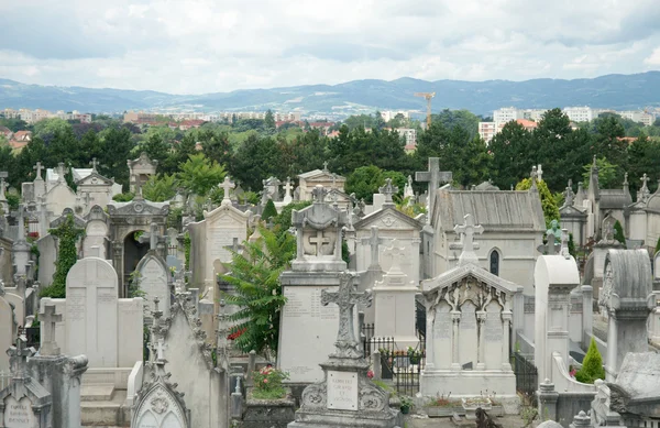 Loyasse의 묘지, 리옹, 프랑스 로열티 프리 스톡 사진
