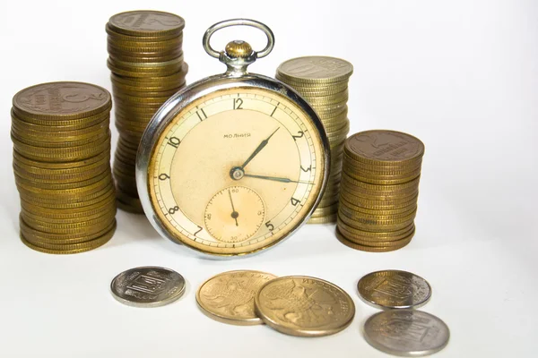 Tijd is geld. concept foto — Stockfoto