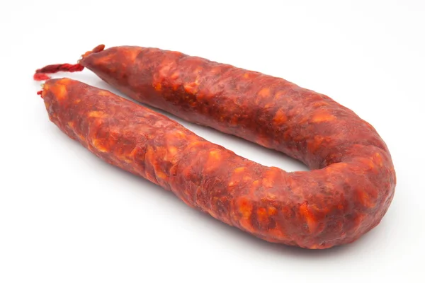 Иберийская колбаса — стоковое фото