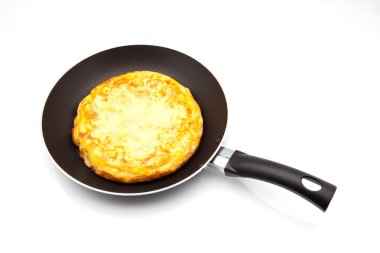 Potato omelette clipart