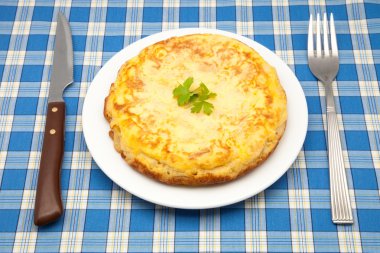 patatesli omlet