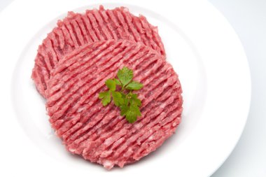 çiğ hamburger