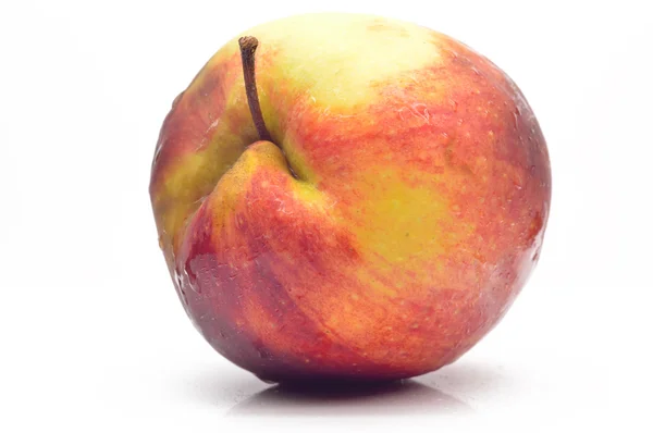 Велике свіже яблуко — стокове фото