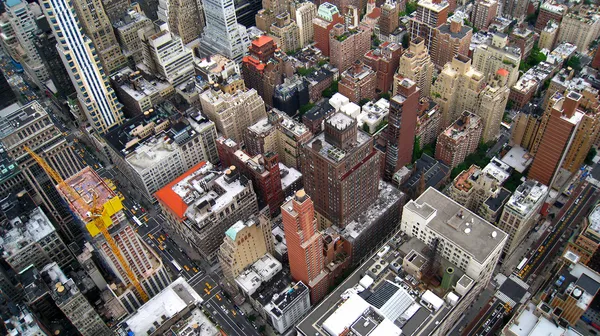 Aerial view New york — Stock Photo, Image