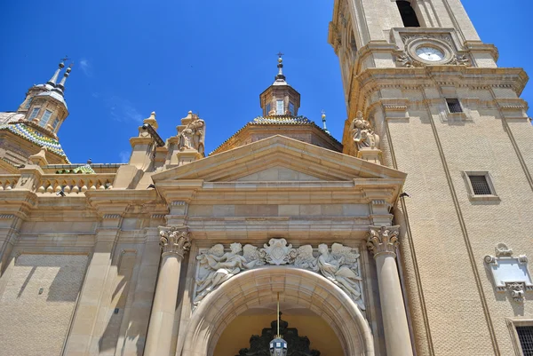 Basilica of Our Lady of the Pillar — Stock Photo, Image