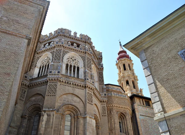 Katedrála Spasitele v Saragosse — Stock fotografie