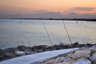 alacakaranlıkta Salou, İspanya