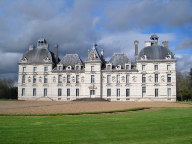The Château de Cheverny clipart
