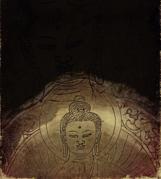 Abstracte buddha achtergrond — Stockfoto