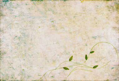 Floral grunge background clipart