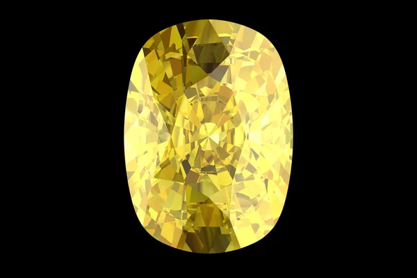 黄色蓝宝石 — 图库照片