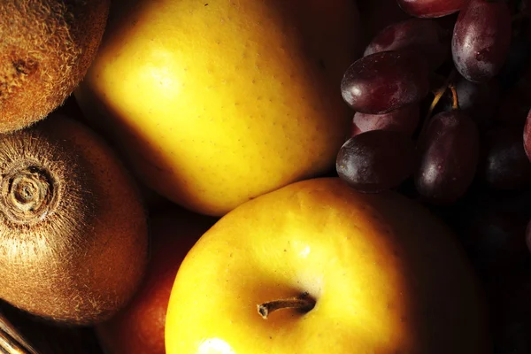 Stilleven van fruit texture markeren biologische teelt — Stockfoto