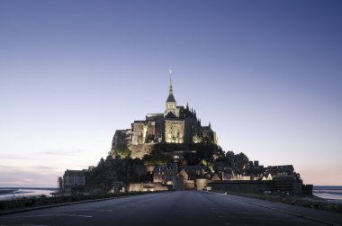 Mont Saint Michel, France clipart