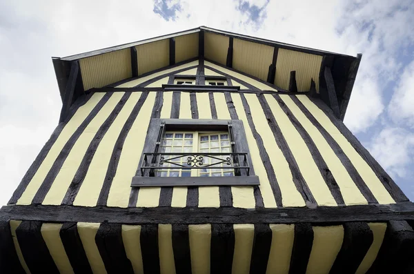 Medieval house in Bretanha, Francia — Fotografia de Stock