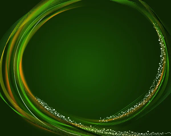 Cercle brillant coloré lumineux abstrait  . — Image vectorielle