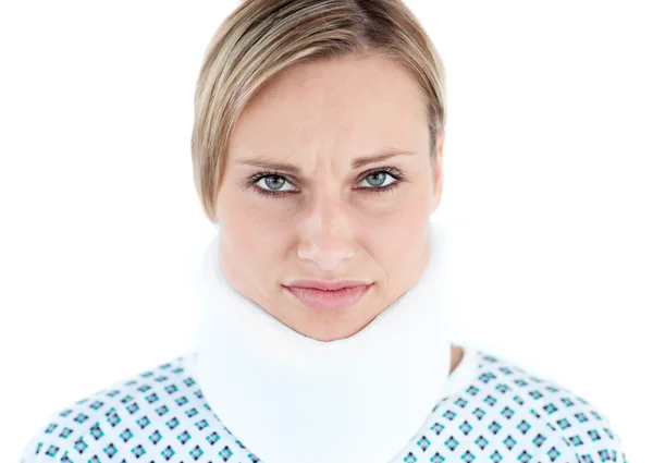 A portrait of a suffering woman — Stock Photo, Image