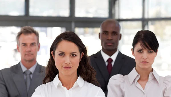 Portrait of confident business looking at the camera — Stock Photo, Image