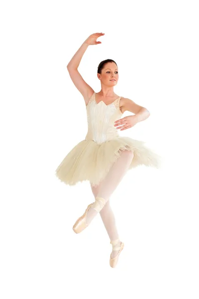 Güzel balerin dans — Stok fotoğraf