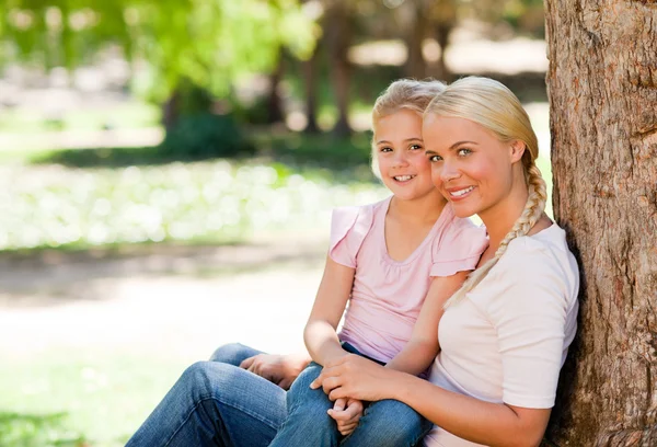 Lovely mother with her daughter — Stock Photo, Image