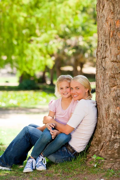 Lovely mother with her daughter — Stock Photo, Image