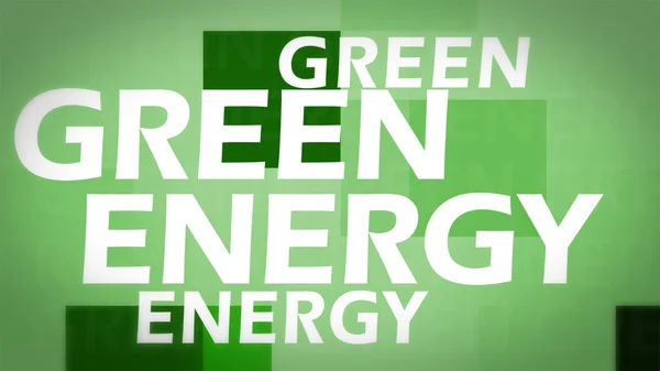 Immagine creativa del concetto di energia verde — Foto Stock