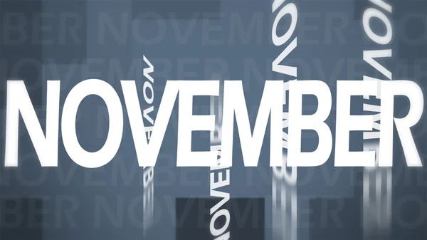 stock image Creative image of November concept