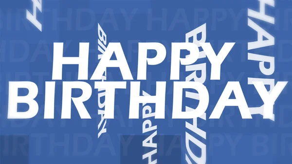 Creative image Happy birthday concept — Stock Photo, Image