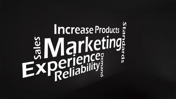 Imagen creativa del concepto de marketing — Foto de Stock