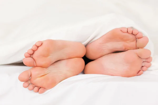 Two pair of feet — Stock Photo, Image