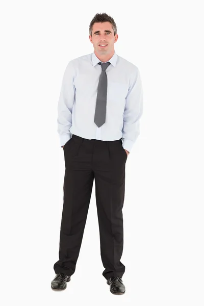 Business manager posing — Stock Photo, Image