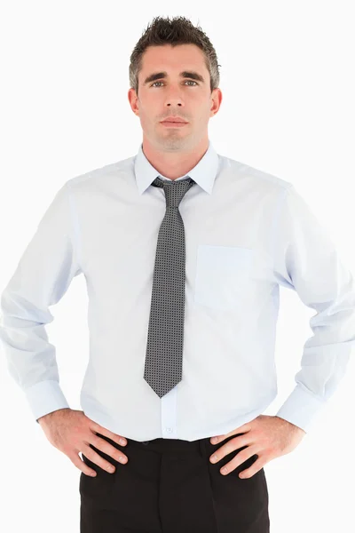 Porträt eines Managers, der posiert — Stockfoto