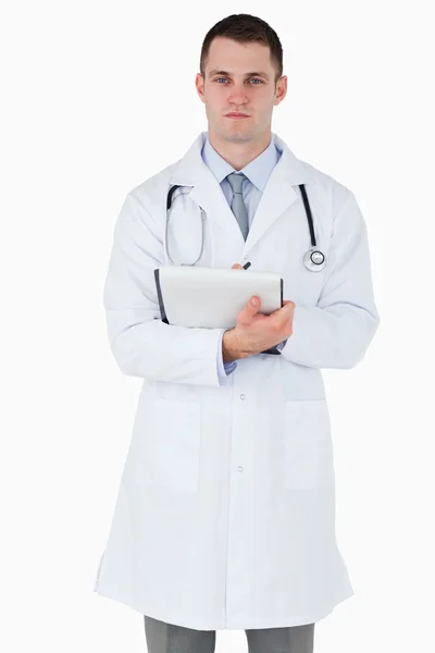 Médico de aspecto serio — Foto de Stock