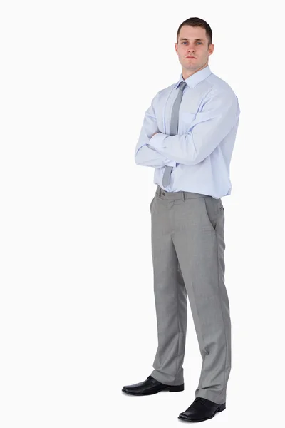 Serious young businessman — Stock Photo, Image