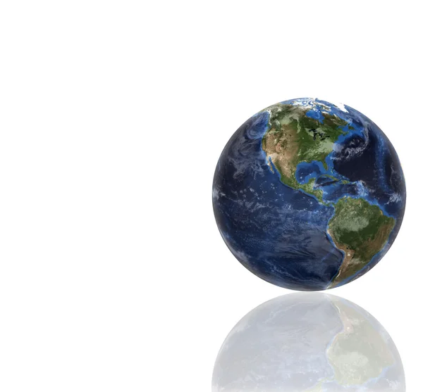 3d planet globe — Stock Photo, Image