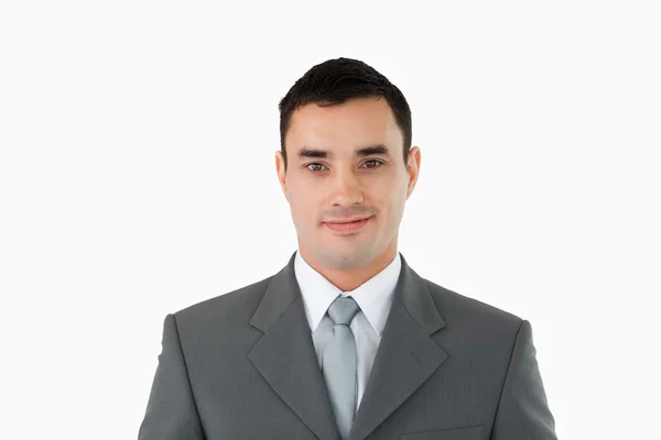 Businessman looking confident — Stock Photo, Image