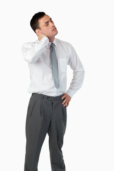 Portrait of a tired businessman — Stock Photo, Image