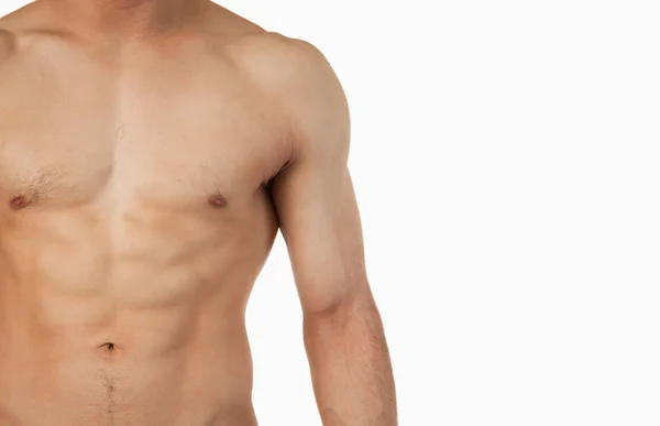 男性の引き締まった腹筋 — ストック写真