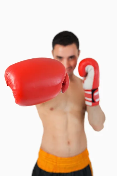 Right fist used to attack — Stock Photo, Image