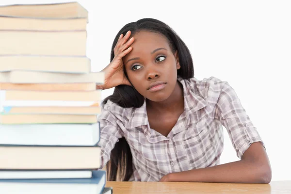 Bored student day dreaming — Stock Photo, Image