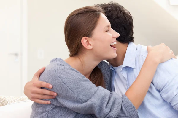 Couple embracing each other — Stock Photo, Image