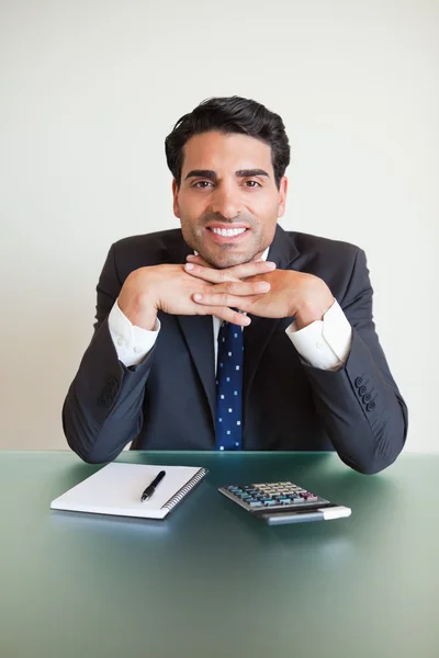 Portret van een accountant poseren — Stockfoto