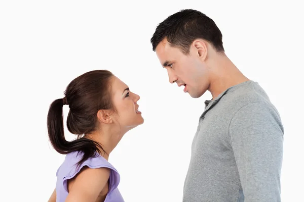 Young couple having relationship problems Stock Photo