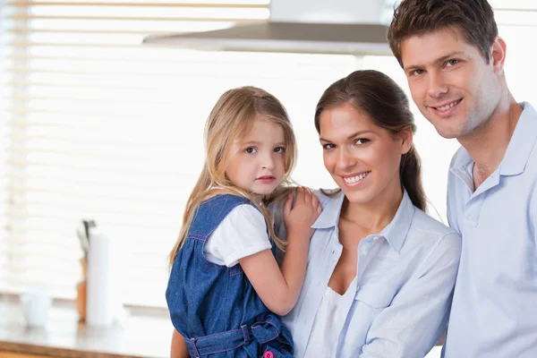 Young family posing — Stock Photo, Image
