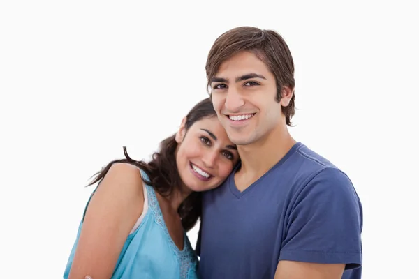 Lovely couple embracing each other — Stock Photo, Image