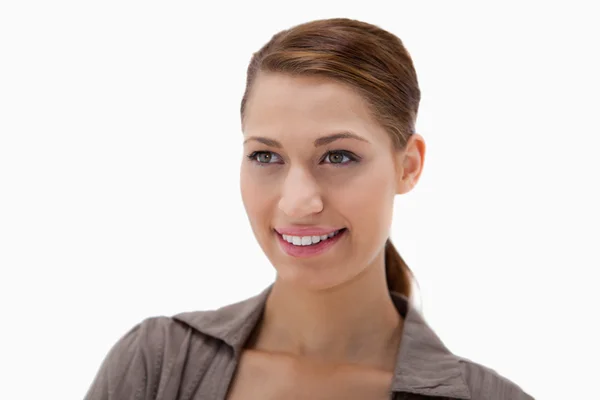 Beautiful smiling young woman — Stock Photo, Image
