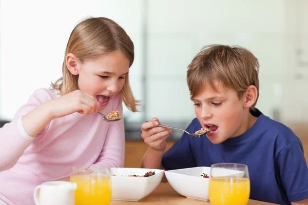 Happy children breakfast Stock Photos, Royalty Free Happy children ...