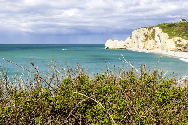 De noordelijke kust van Frankrijk — Stockfoto