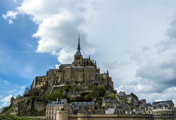 Mont Saint Michel Abbey, Normandía / Bretaña, Francia —  Fotos de Stock