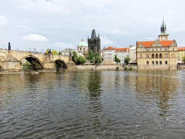 View over Prague — Stok fotoğraf